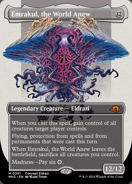 Emrakul, the World Anew - Borderless - Full Art - Legendary