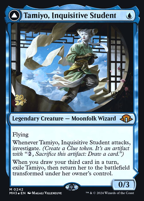 Tamiyo, Inquisitive Student // Tamiyo, Seasoned Scholar (Foil)