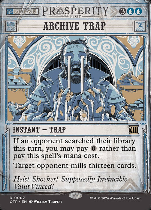 Archive Trap - Borderless - Showcase (Foil)