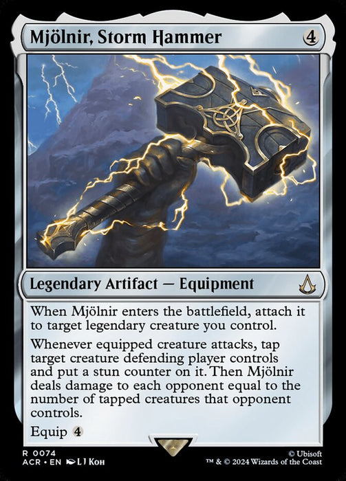 Mjölnir, Storm Hammer - Legendary