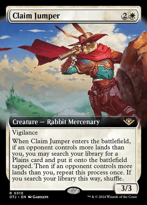 Claim Jumper - Extended Art (Foil)