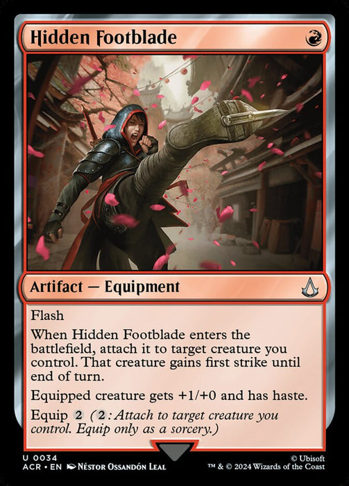 Hidden Footblade (Foil)