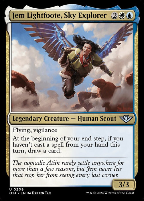 Jem Lightfoote, Sky Explorer - Legendary