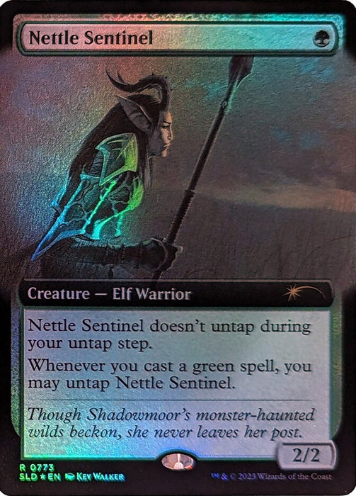 Nettle Sentinel - Extended Art (Foil)