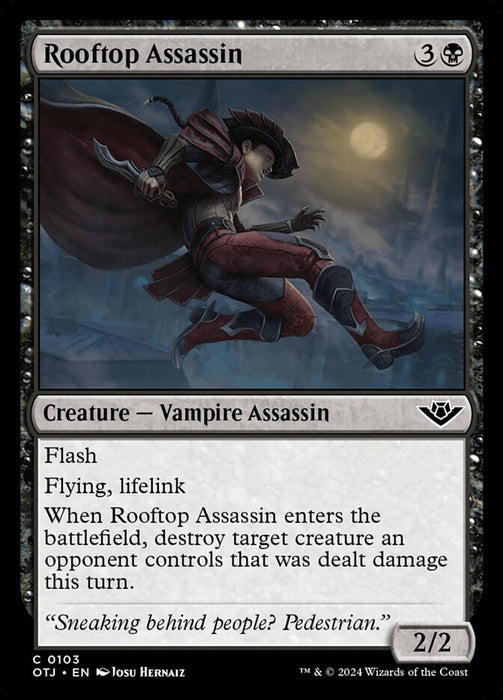 Rooftop Assassin (Foil)