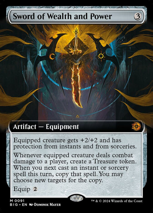 Sword of Wealth and Power - Extended Art (Foil)