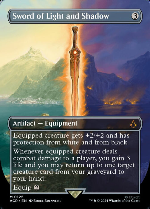 Sword of Light and Shadow - Borderless (Foil)