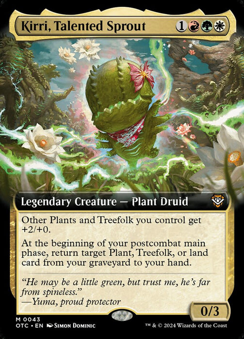 Kirri, Talented Sprout - Legendary- Extended Art