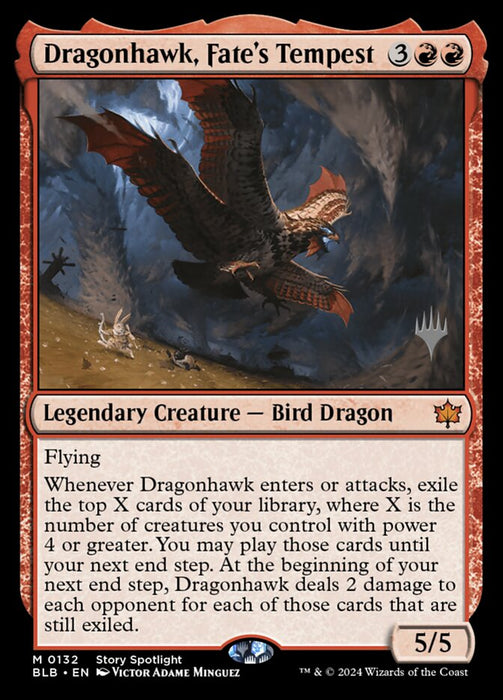 Dragonhawk, Fate's Tempest - Legendary