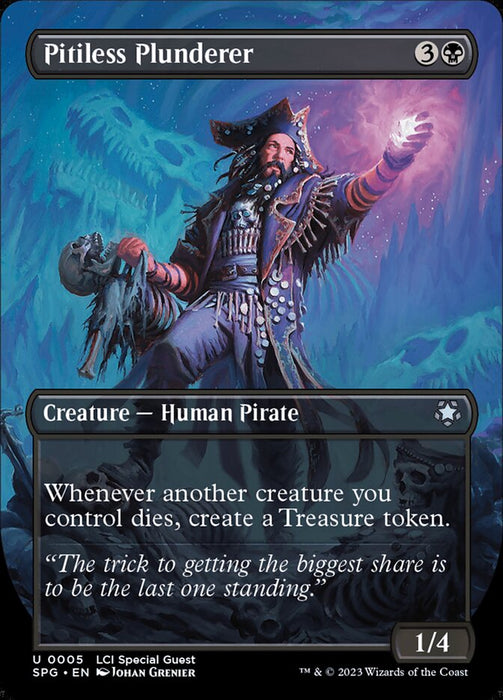 Pitiless Plunderer - Borderless - Full Art - Inverted (Foil)