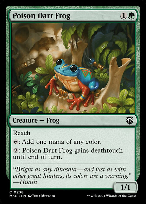 Poison Dart Frog (Foil)