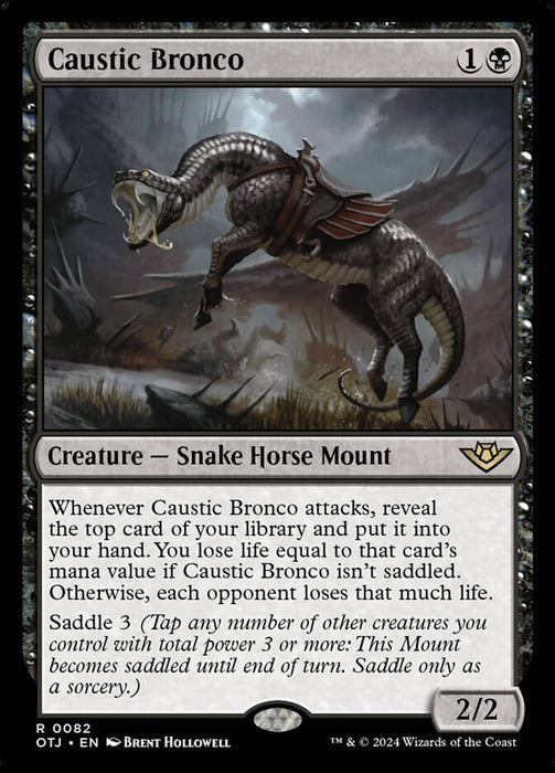 Caustic Bronco (Foil)