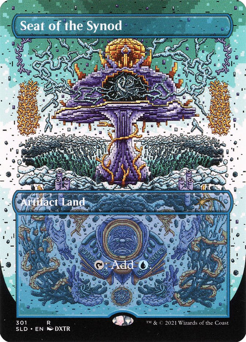 Seat of the Synod - Borderless - Full Art - Inverted (Foil)