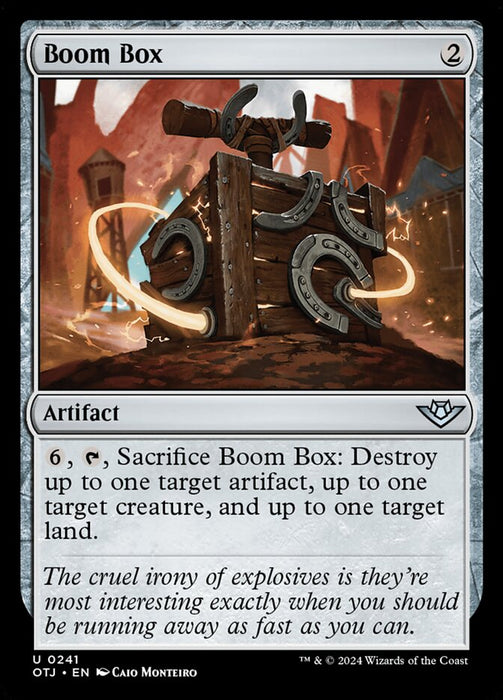 Boom Box (Foil)