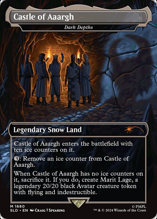 Castle of Aaargh - Dark Depths - Borderless - Full Art - Legendary - Inverted (Foil)