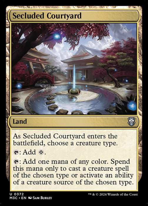 Secluded Courtyard (Foil)