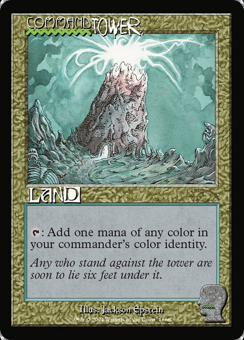 Command Tower - Retro Frame (Foil)