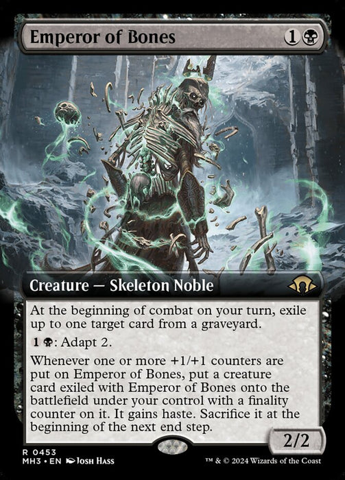 Emperor of Bones - Extended Art (Foil)