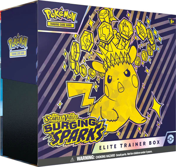 Pokémon TCG Scarlet & Violet Surging Sparks Elite Trainer Box