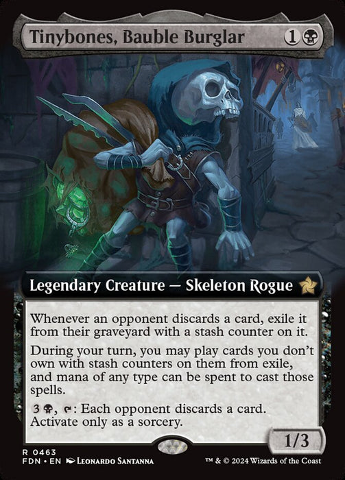 Tinybones, Bauble Burglar - Legendary - Extended Art