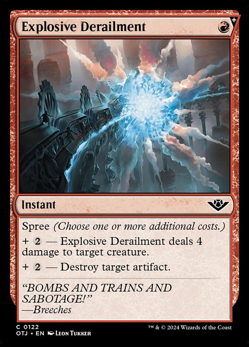 Explosive Derailment - Spree (Foil)