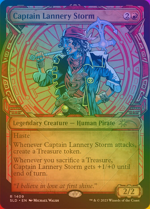 Captain Lannery Storm - Showcase - Legendary (Foil)