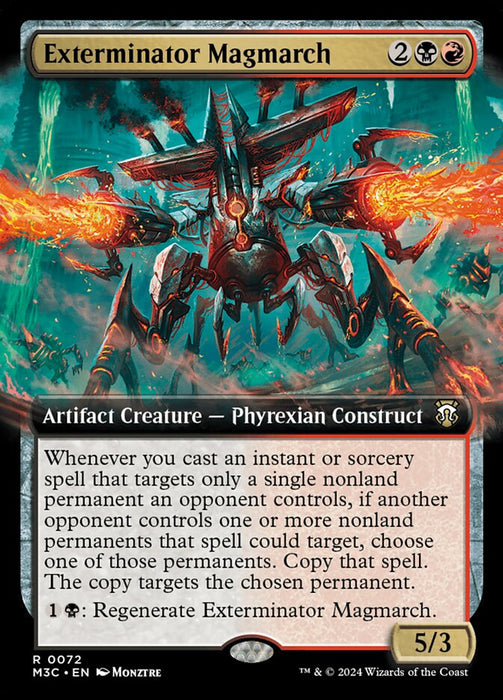 Exterminator Magmarch - Extended Art