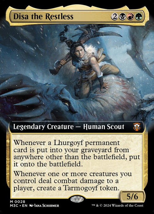 Disa the Restless - Legendary- Extended Art (Foil)