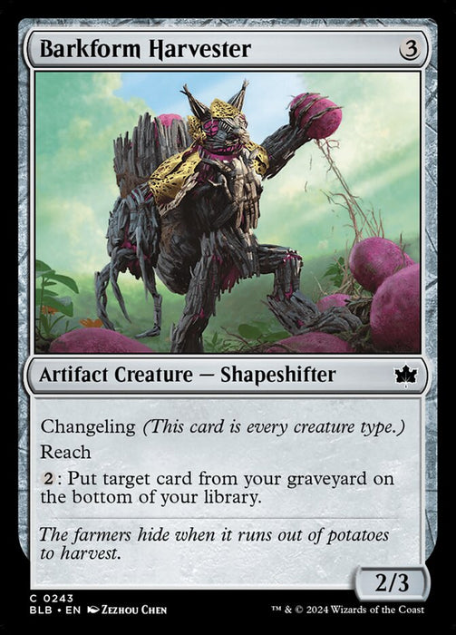 Barkform Harvester (Foil)