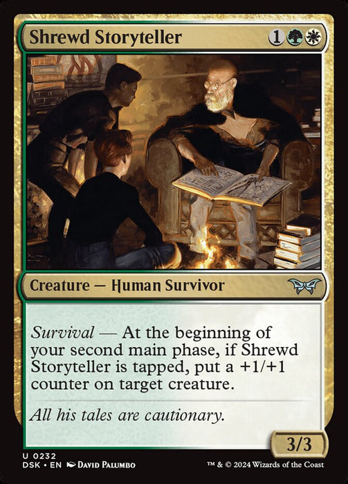 Shrewd Storyteller (Foil)