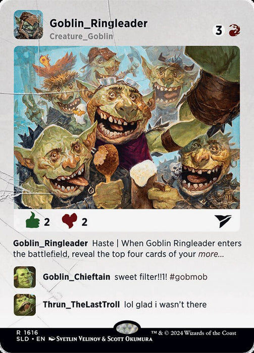 Goblin Ringleader - Borderless