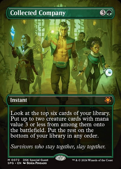 Collected Company - Borderless - Full Art - Inverted (Foil)