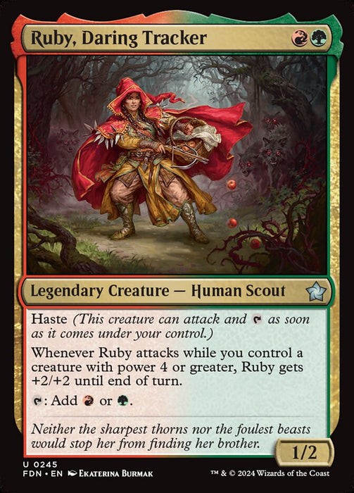 Ruby, Daring Tracker - Legendary (Foil)