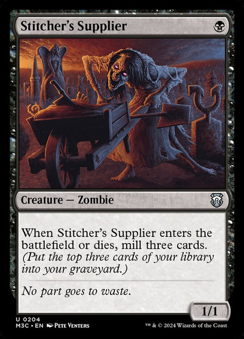 Stitcher's Supplier (Foil)