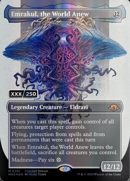 Emrakul, the World Anew - Borderless - Legendary (Foil)