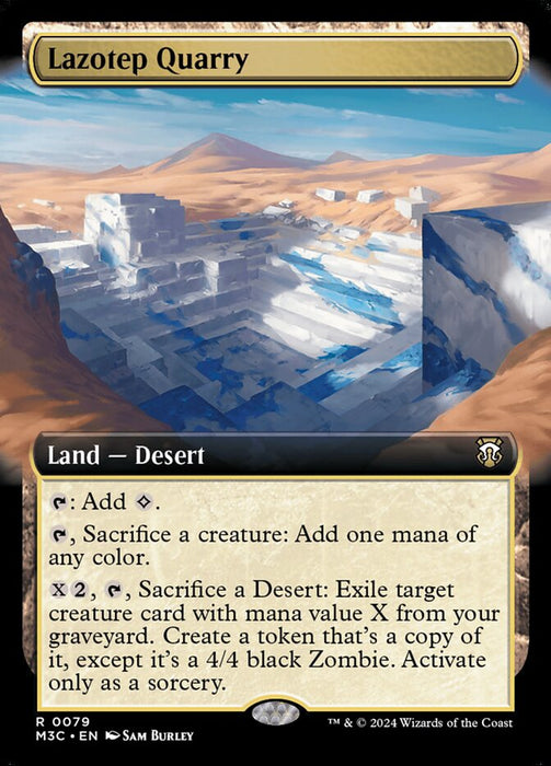 Lazotep Quarry - Extended Art (Foil)