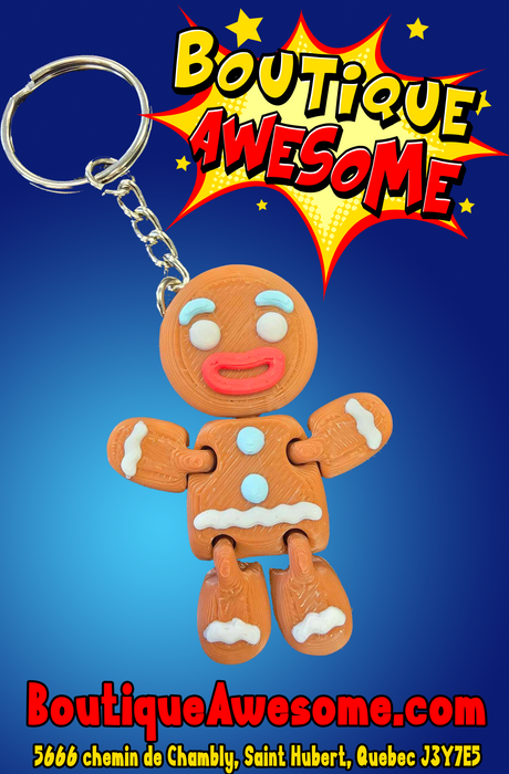 Boutique Awesome - GingerBread Keychain