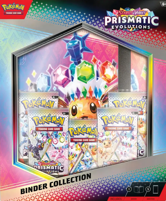 Pokemon TCG Scarlet & Violet Prismatic Evolutions Binder Collection