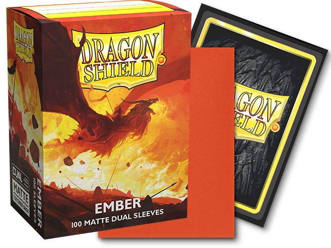 Dragon Shield: Dual Matte: Ember (Red)