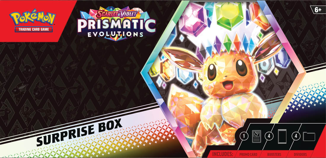 Pokemon TCG Scarlet & Violet Prismatic Evolutions Surprise Box