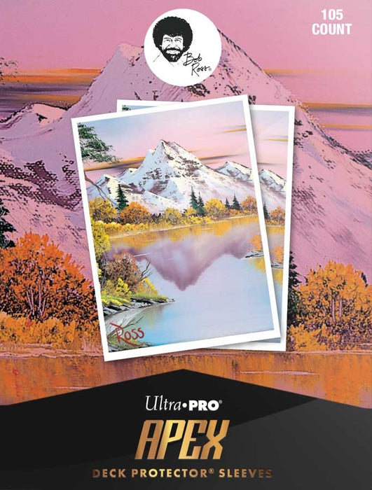 Ultra Pro Apex Sleeves Bob Ross Mighty Mountain Lake