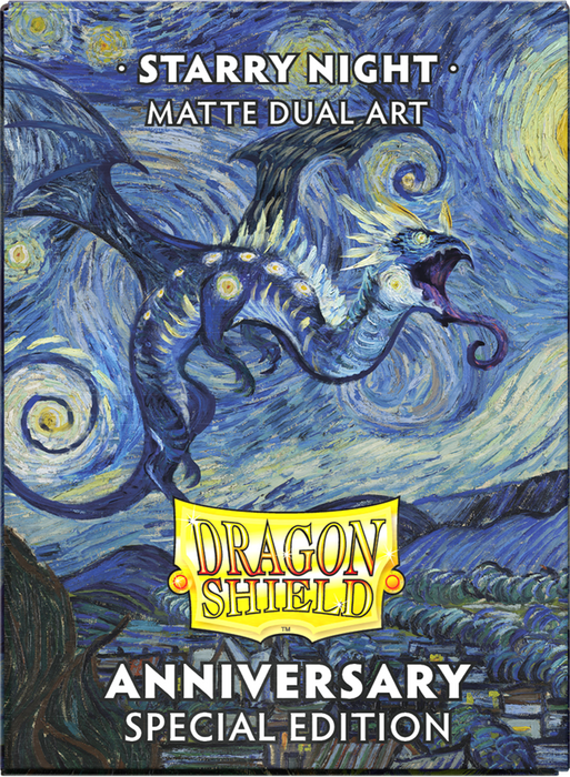 Dragon Shield - 100CT Dual Matte Art 25th Anniversary STARRY NIGHT