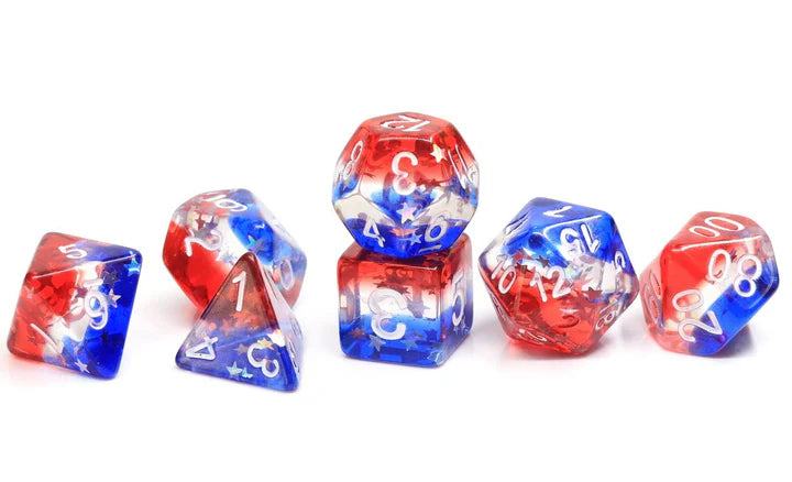 Sirius Dice - Dice Set - Star Spangled Banner