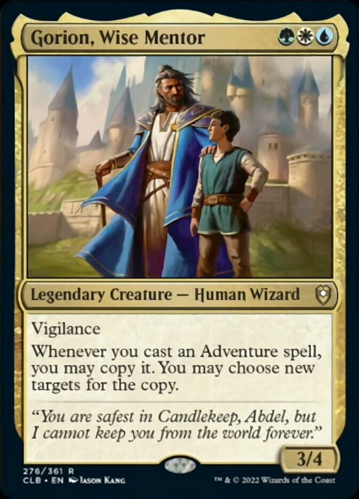 Gorion, Wise Mentor  - Legendary (Foil)