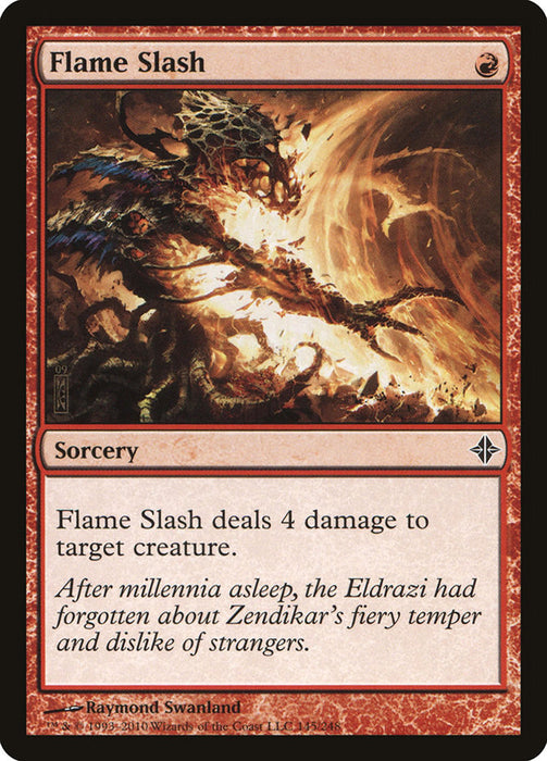 Flame Slash  (Foil)