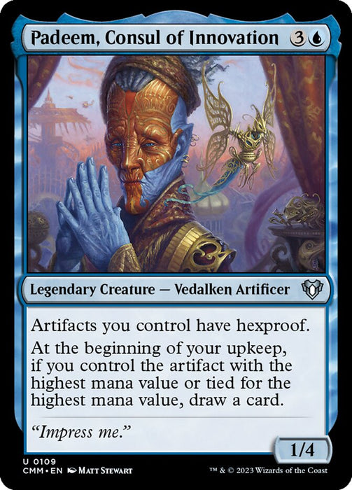 Padeem, Consul of Innovation - Legendary (Foil)