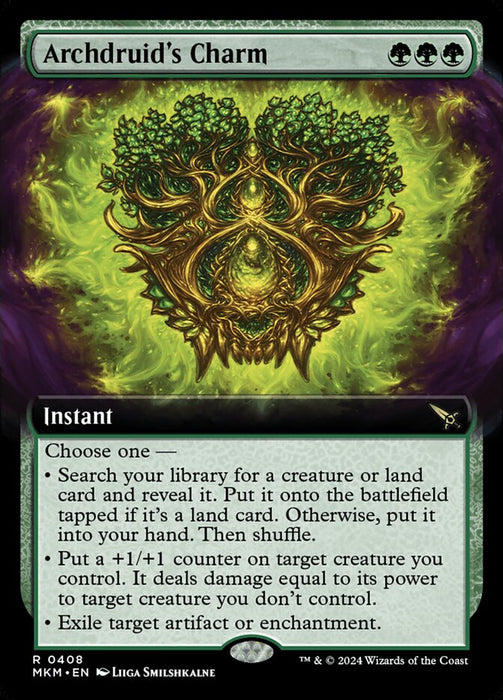 Archdruid's Charm - Extended Art