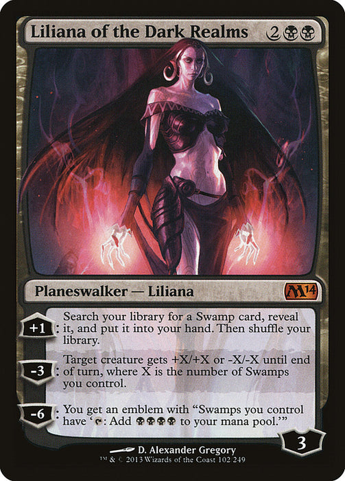 Liliana of the Dark Realms  (Foil)