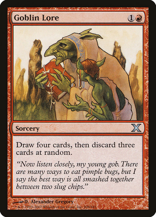 Goblin Lore  (Foil)