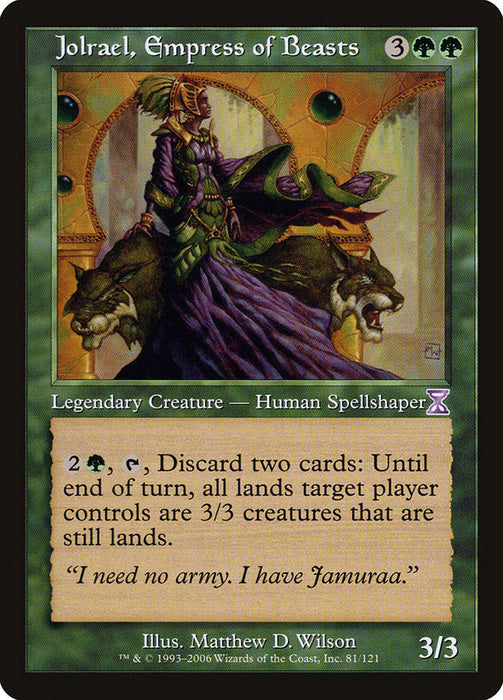 Jolrael, Empress of Beasts  (Foil)